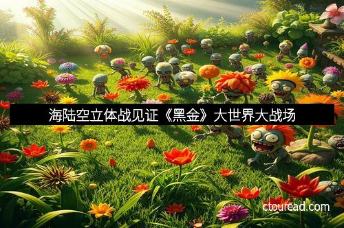 海陆空立体战见证《黑金》大世界大战场